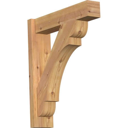 Olympic Block Smooth Outlooker, Western Red Cedar, 5 1/2W X 22D X 26H